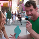 Sarah Jessica Parker and Billy Eichner from Billy On The Street season four (Screenshot: TruTV)